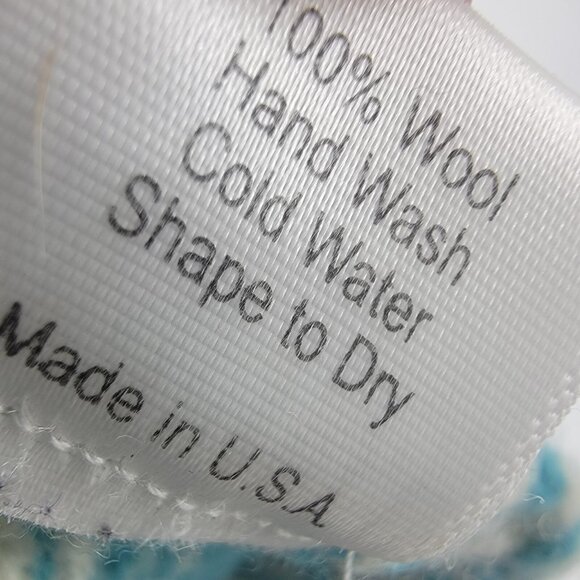 KD Hill Girls 100% Wool Knit‎ Beanie Nordic Fair Isle - Picture 4 of 6